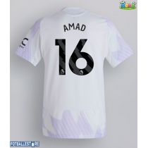 Manchester United Amad Diallo #16 Bortedrakt 2025-26 Kortermet